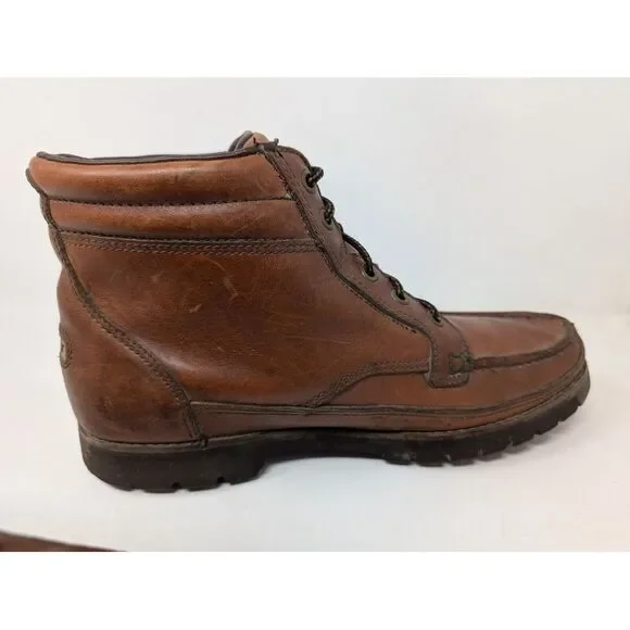 Rocky 3358 Gore-Tex Boots Mens 10 M Brown Leather Hiking Chukka‎ Ankle Vibram